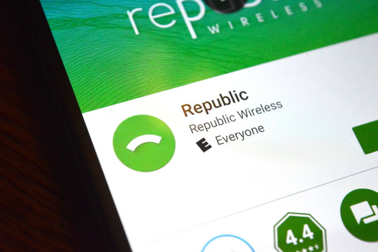Republic Wireless app and logo
